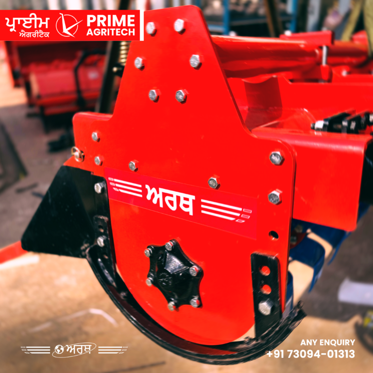 Prime Agrotech Rotavator (Earth) - Strong Build Quality with Taiyo Blades