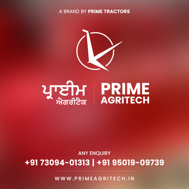 Prime Agrotech Rotavator (Earth) - Strong Build Quality with Taiyo Blades